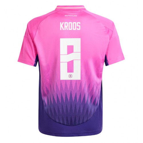 Njemačka Toni Kroos #8 Gostujuci Dres EP 2024 Kratak Rukav